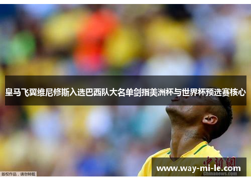 皇马飞翼维尼修斯入选巴西队大名单剑指美洲杯与世界杯预选赛核心